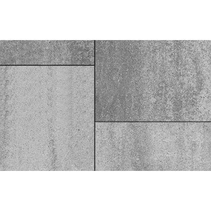 Плитка тротуарная Квадрум Б.7.К.8 Искусственный камень Шунгит 600x600x80 мм